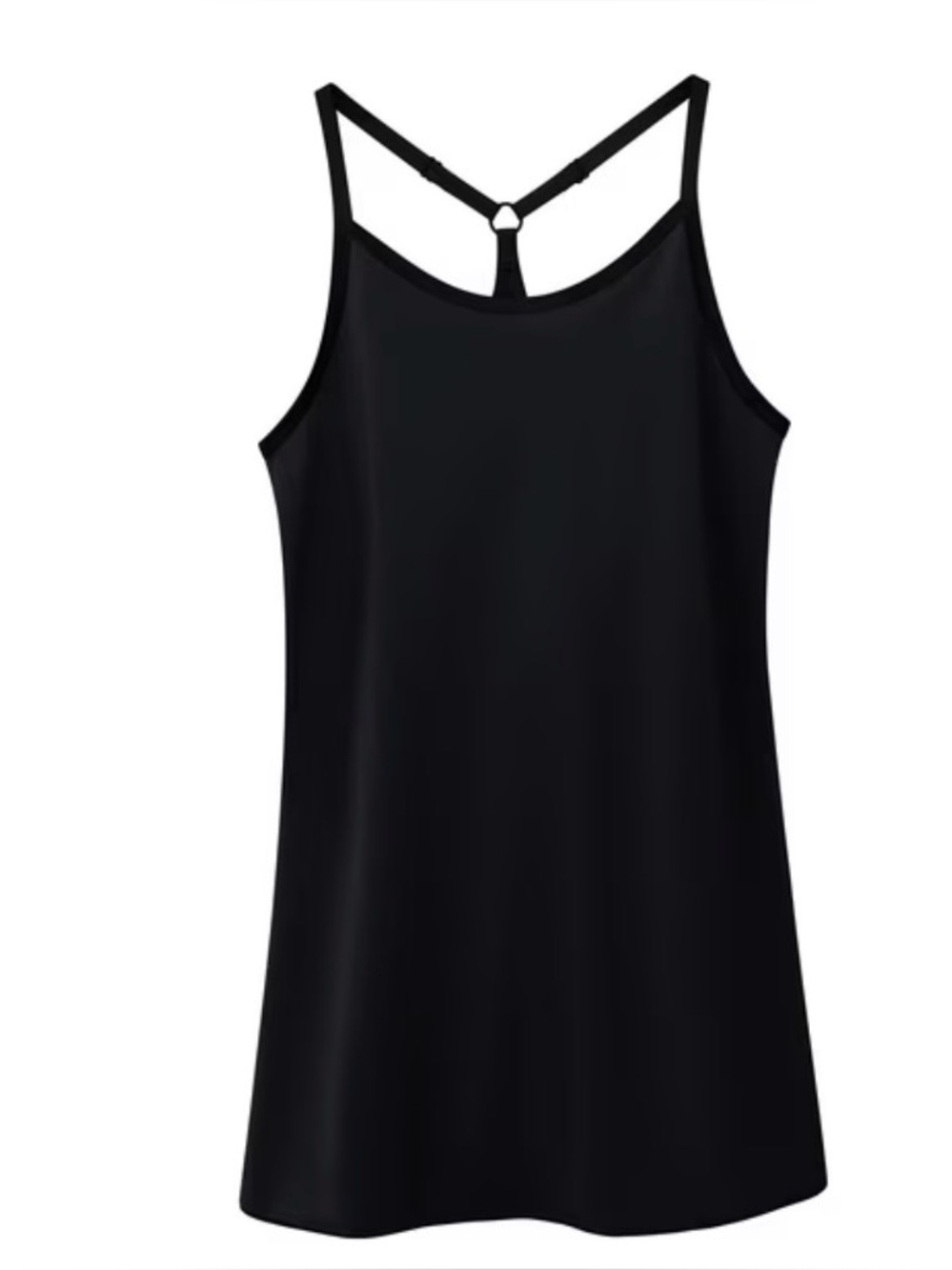 Outdoor Voices girls black exercise dress 6 6x
